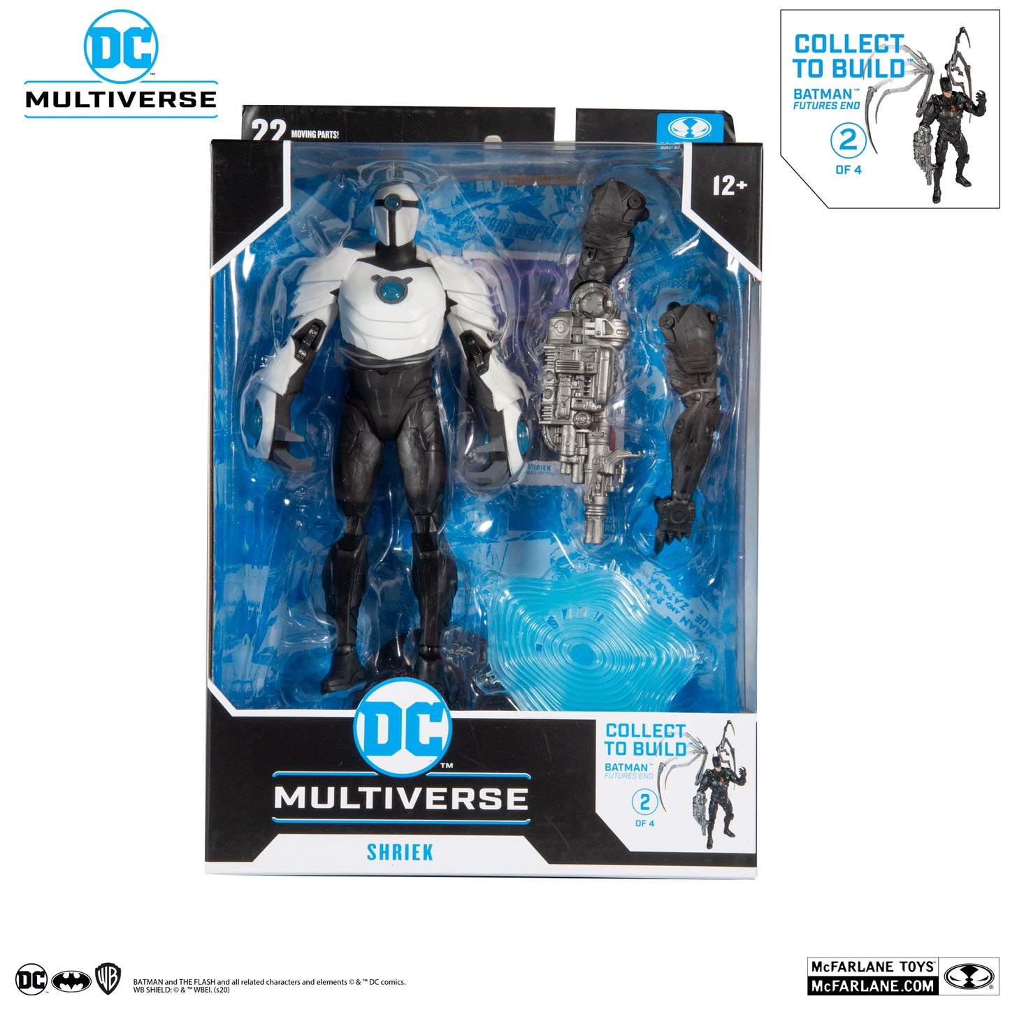 McFarlane Toys DC Multiverse Futures End Batman Jokerbot [Set of 4] [With Free DC Multiverse Nameplate]