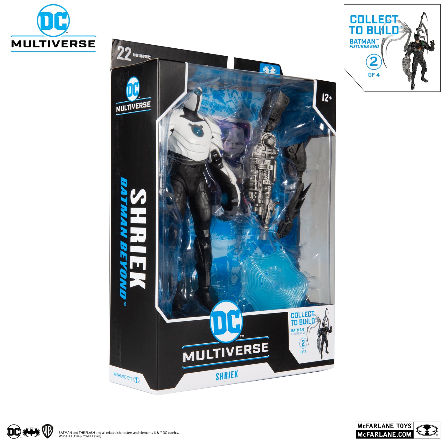 McFarlane Toys DC Multiverse Futures End Batman Jokerbot [Set of 4] [With Free DC Multiverse Nameplate]