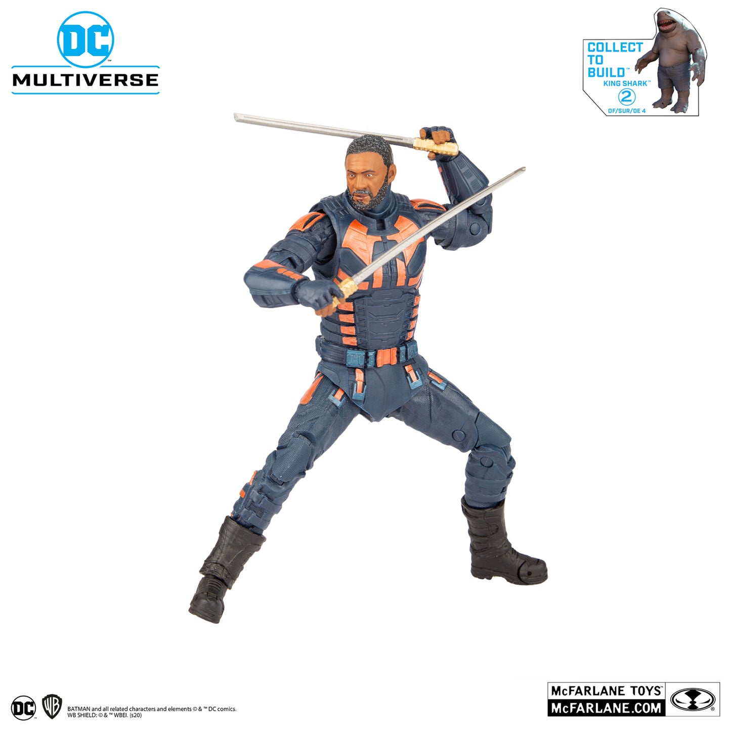 [BUNDLE] McFarlane Toys DC The Suicide Squad (Collect to Build: King Shark) [5 Figures]