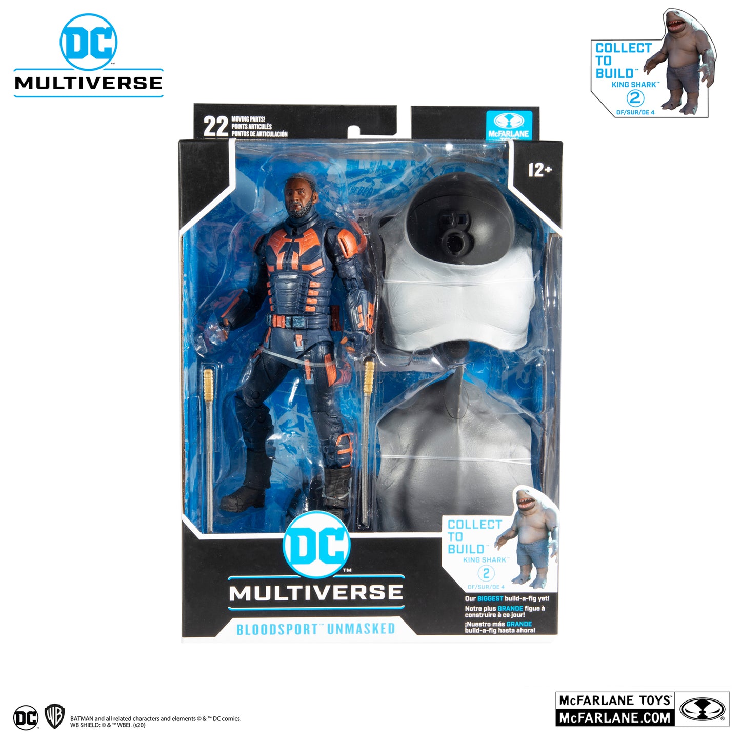 [BUNDLE] McFarlane Toys DC The Suicide Squad (Collect to Build: King Shark) [5 Figures]