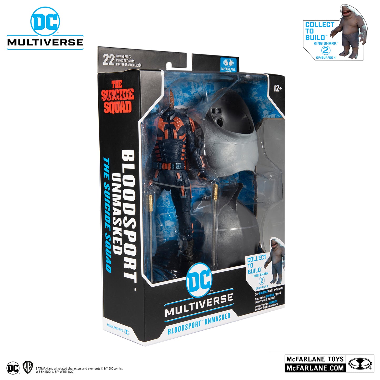 [BUNDLE] McFarlane Toys DC The Suicide Squad (Collect to Build: King Shark) [5 Figures]