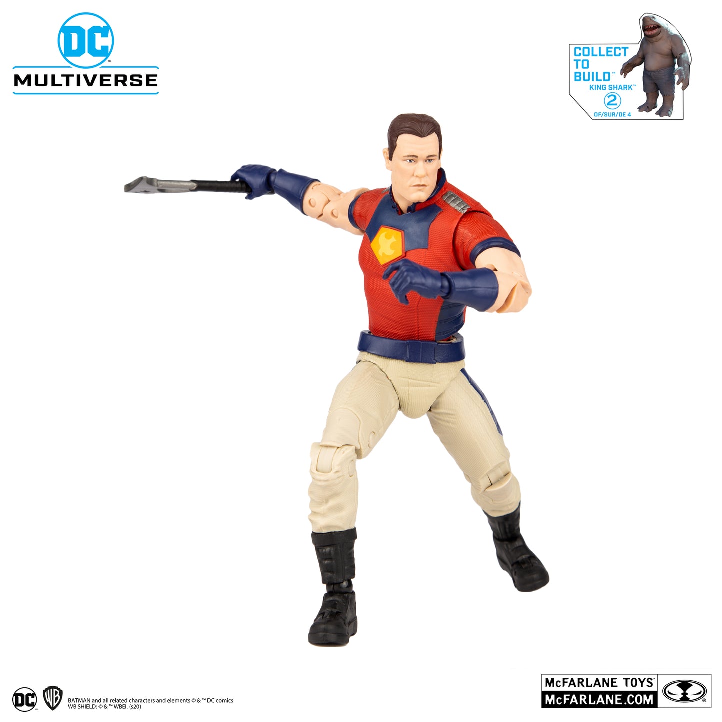 [BUNDLE] McFarlane Toys DC The Suicide Squad (Collect to Build: King Shark) [5 Figures]