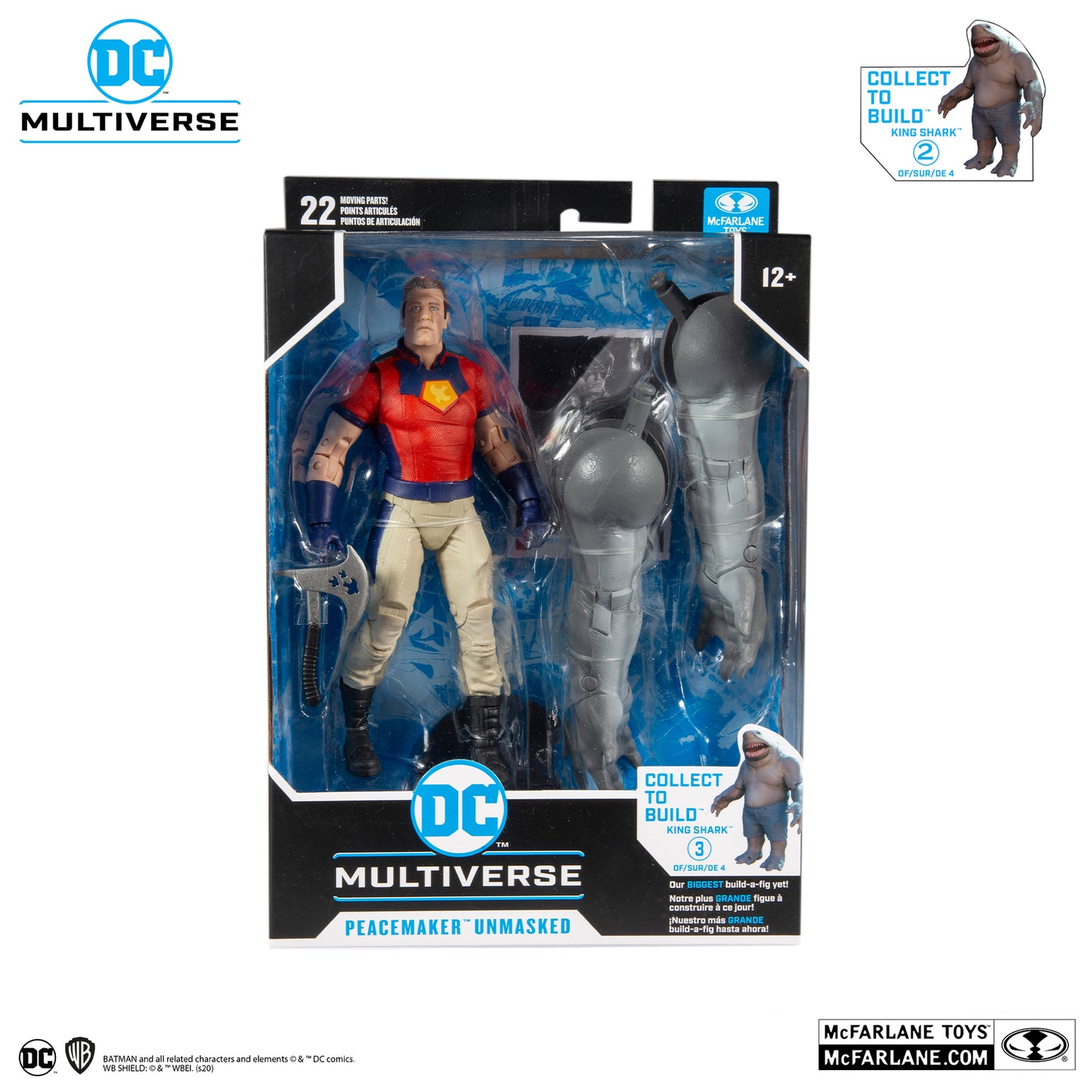 [BUNDLE] McFarlane Toys DC The Suicide Squad (Collect to Build: King Shark) [5 Figures]