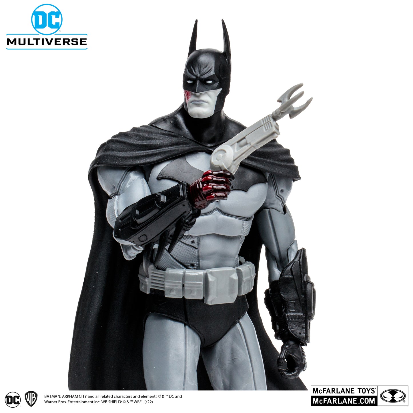 [BUNDLE] McFarlane Toys DC Multiverse Batman Arkham City Solomon Grundy Wave (Black & White) [Gold Label]