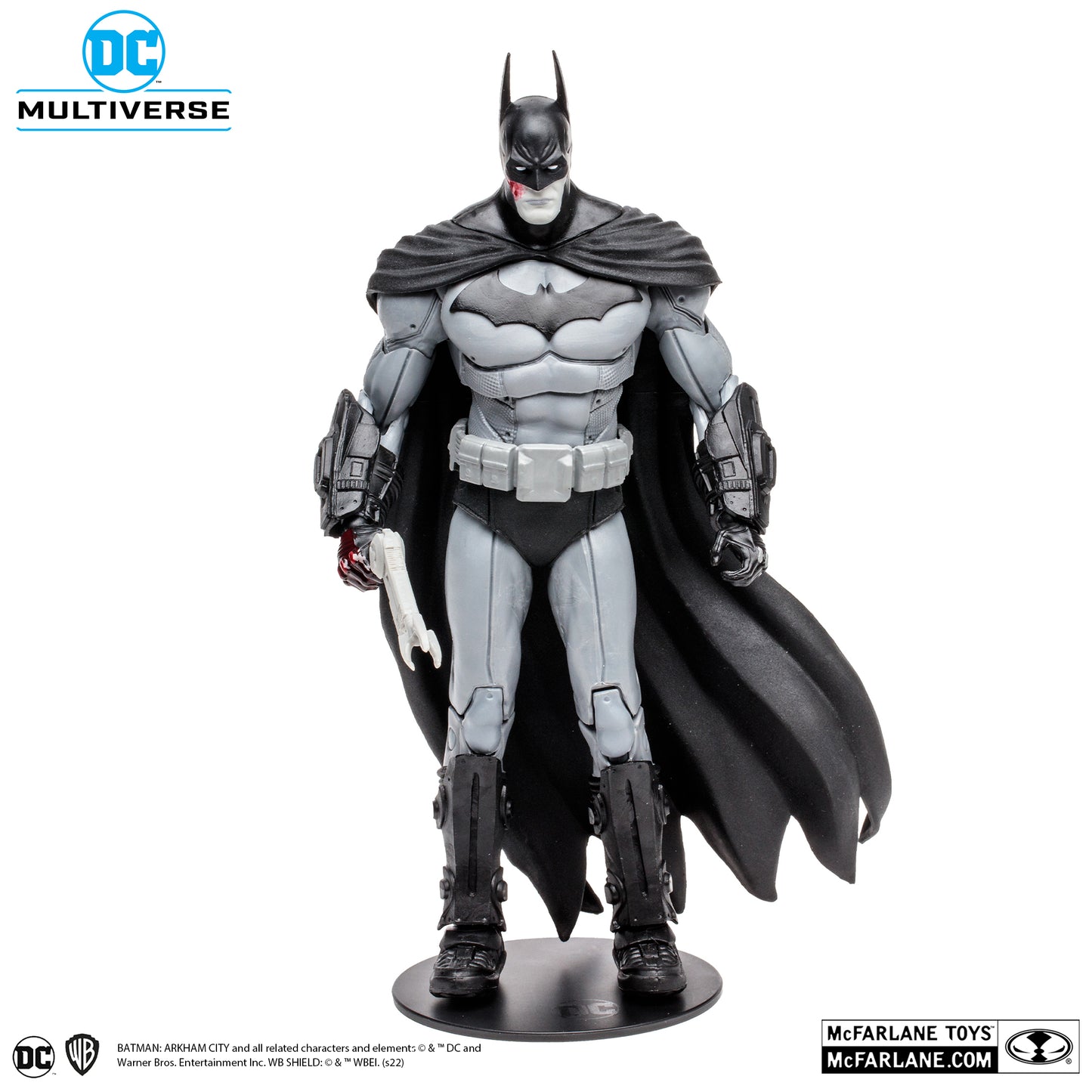 [BUNDLE] McFarlane Toys DC Multiverse Batman Arkham City Solomon Grundy Wave (Black & White) [Gold Label]