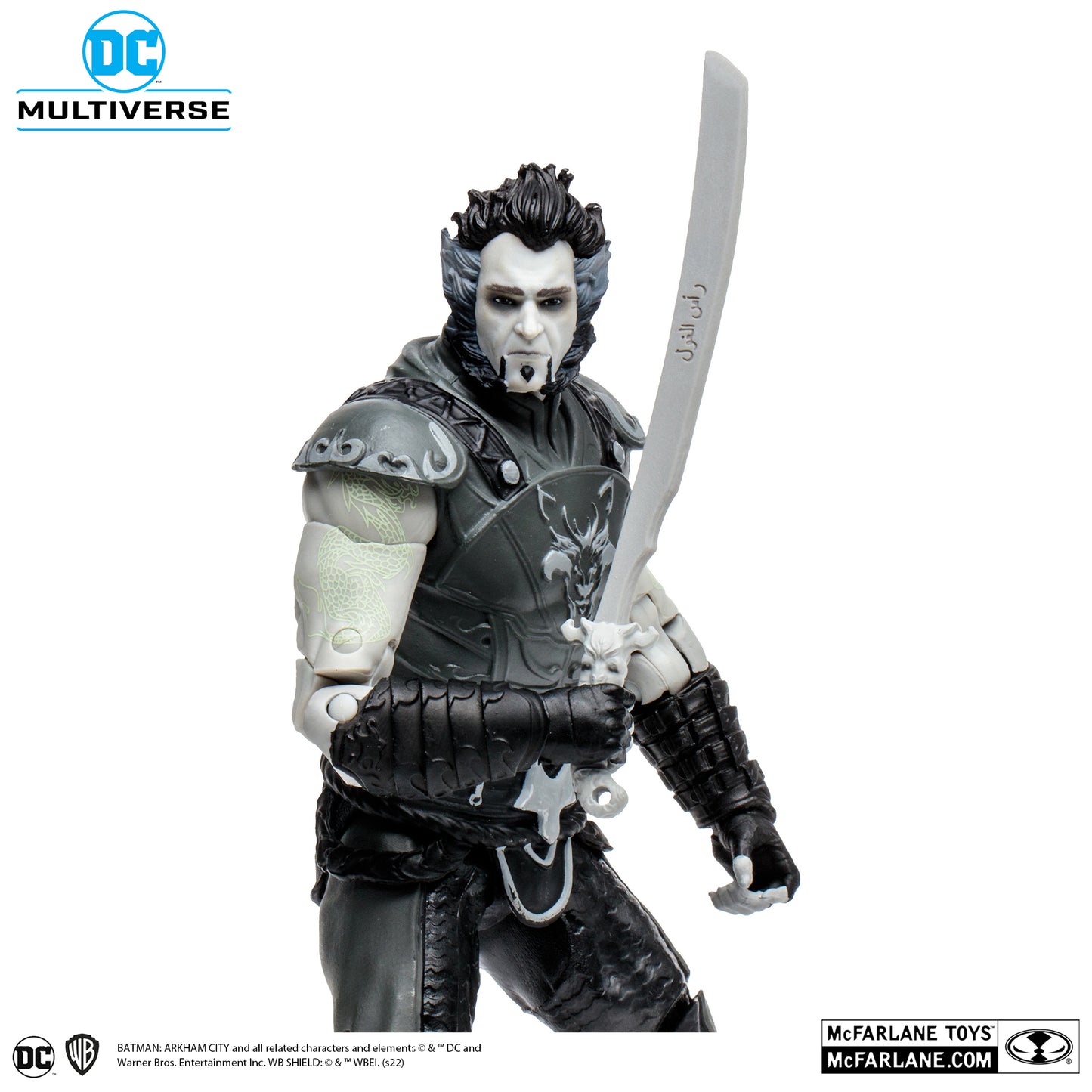 [BUNDLE] McFarlane Toys DC Multiverse Batman Arkham City Solomon Grundy Wave (Black & White) [Gold Label]