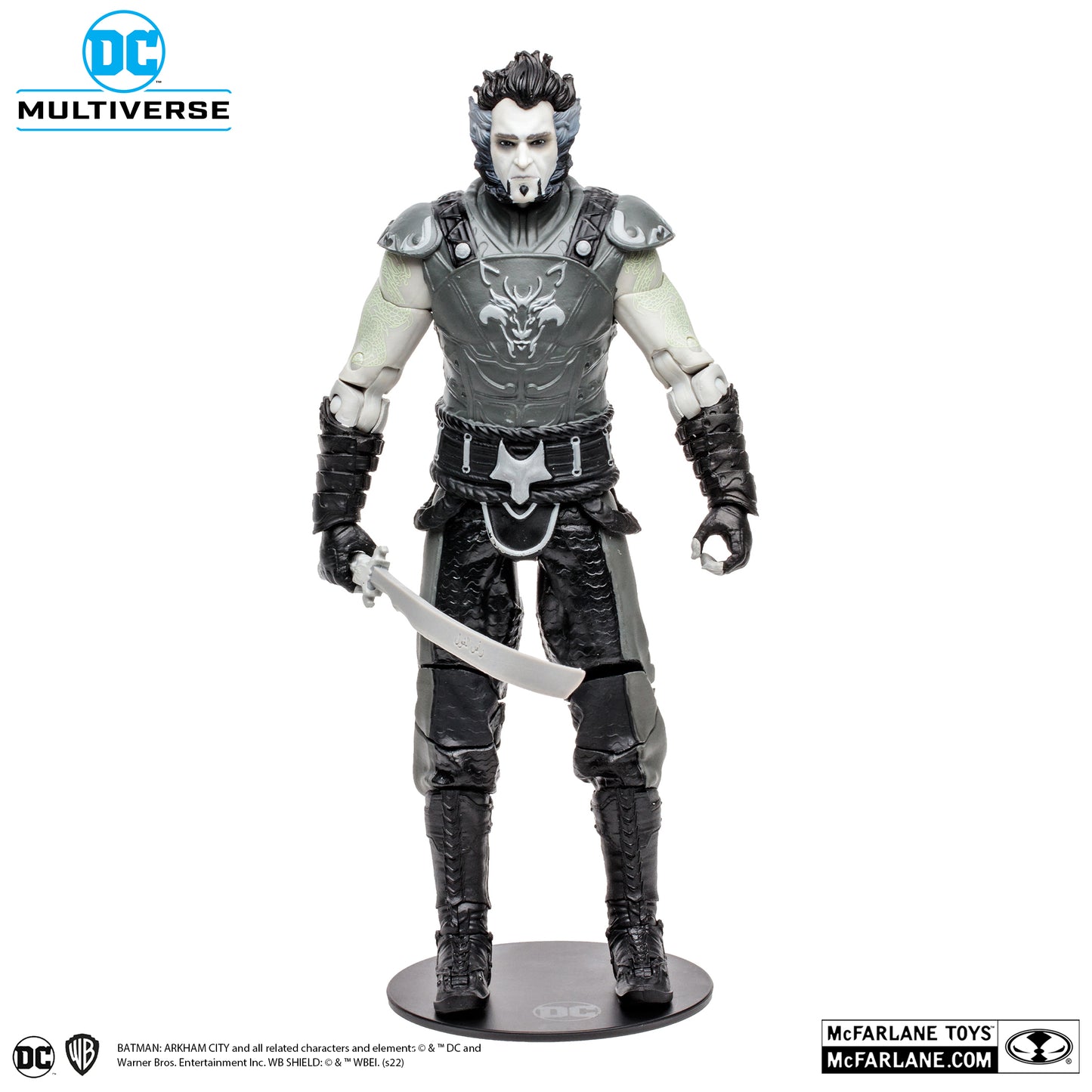 [BUNDLE] McFarlane Toys DC Multiverse Batman Arkham City Solomon Grundy Wave (Black & White) [Gold Label]