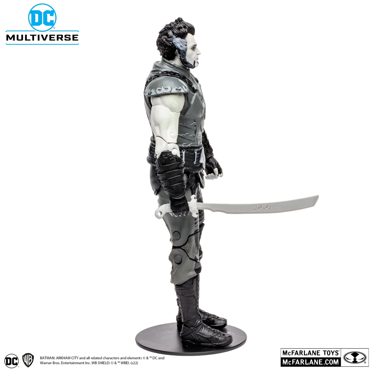 [BUNDLE] McFarlane Toys DC Multiverse Batman Arkham City Solomon Grundy Wave (Black & White) [Gold Label]