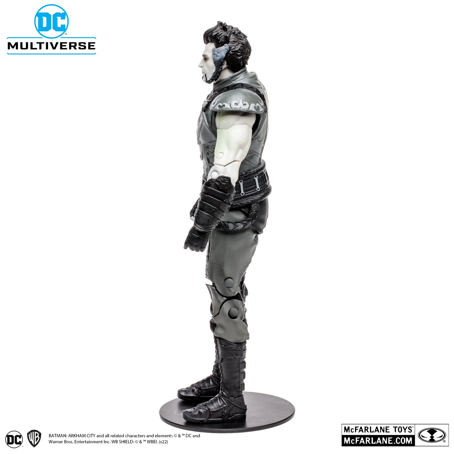 [BUNDLE] McFarlane Toys DC Multiverse Batman Arkham City Solomon Grundy Wave (Black & White) [Gold Label]