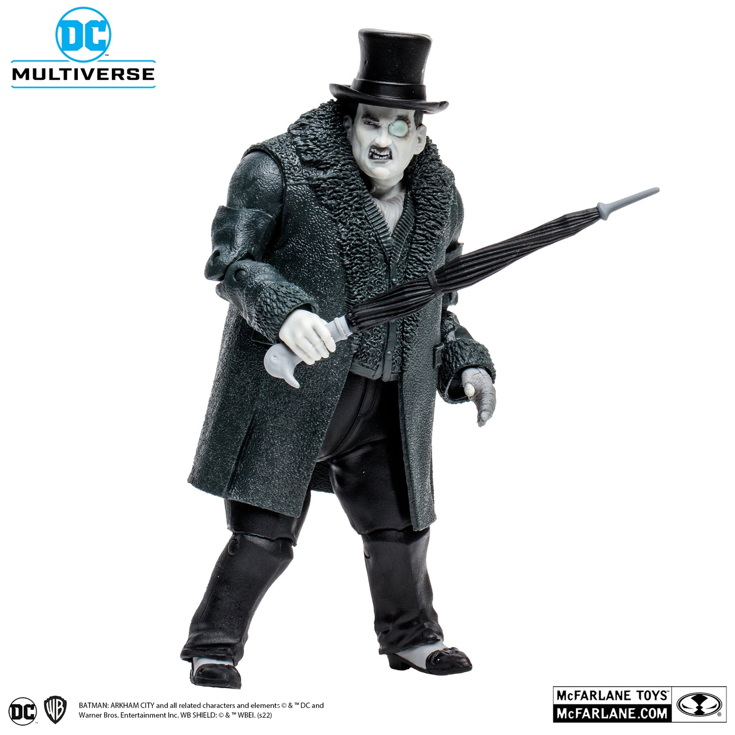 [BUNDLE] McFarlane Toys DC Multiverse Batman Arkham City Solomon Grundy Wave (Black & White) [Gold Label]