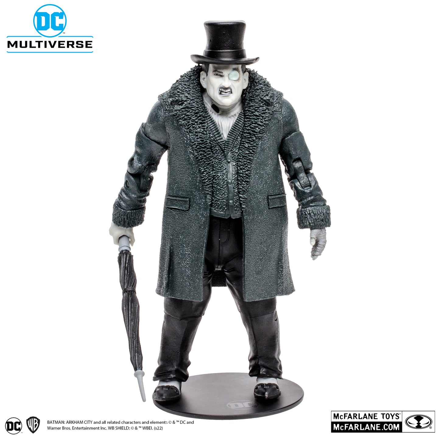 [BUNDLE] McFarlane Toys DC Multiverse Batman Arkham City Solomon Grundy Wave (Black & White) [Gold Label]