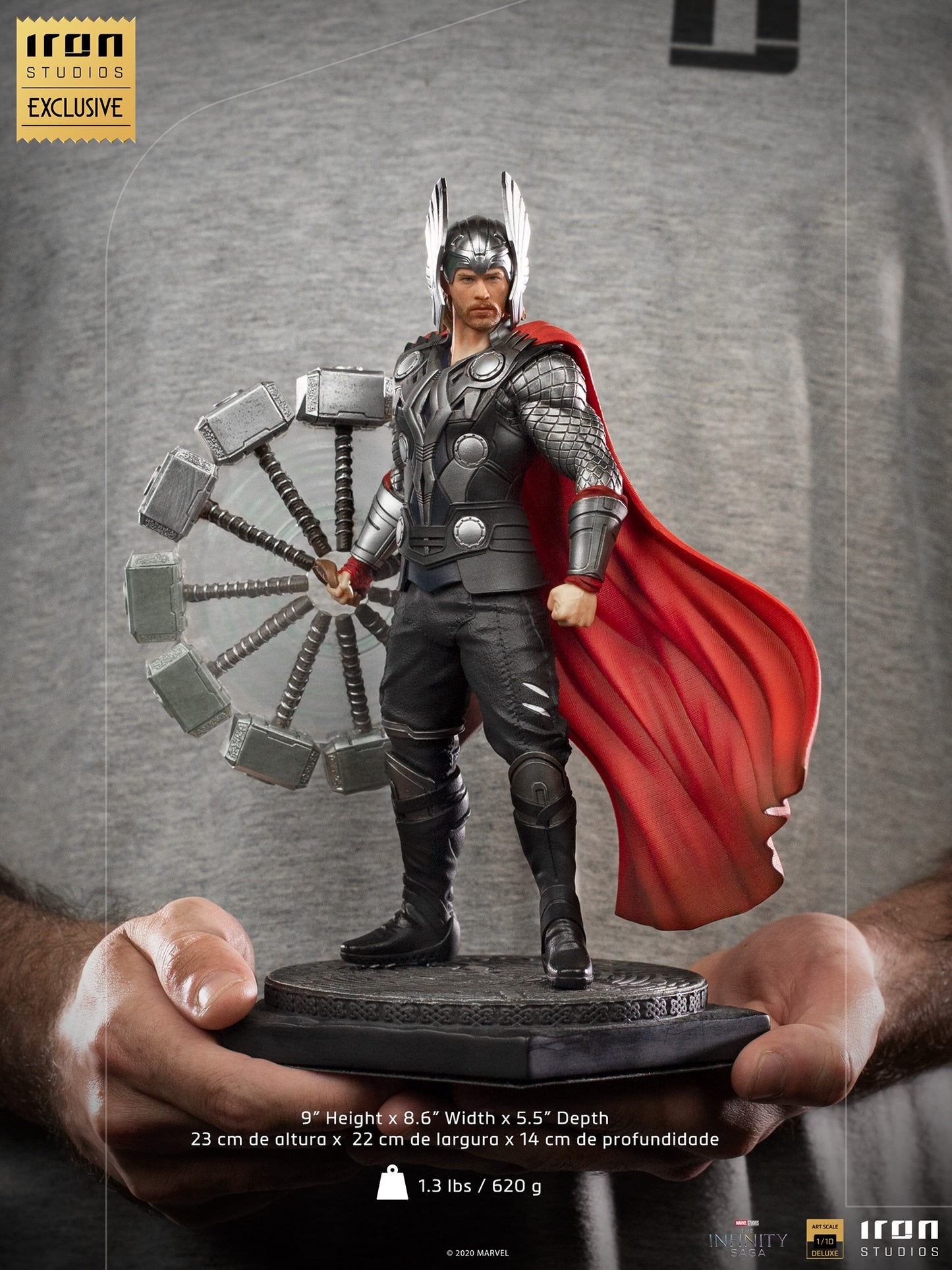 Iron Studios Marvel Thor Unleashed 1/10 Deluxe Art Scale Limited