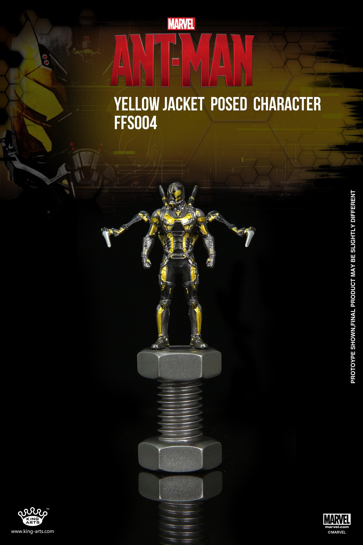 King Arts Format Figure Series Marvel Ant-Man Yellow Jacket