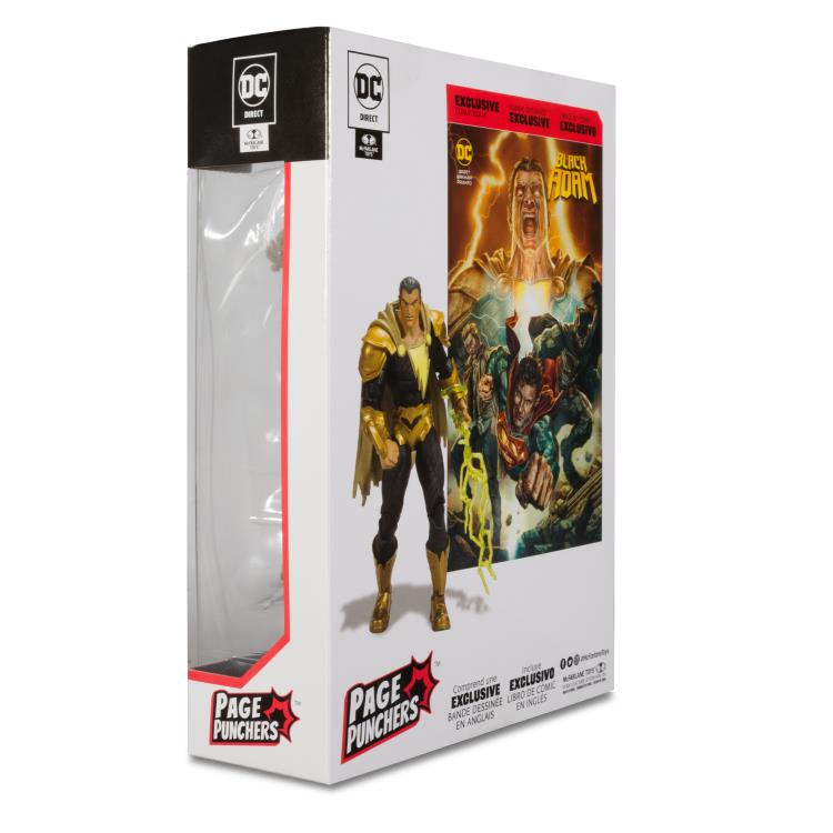 McFarlane Toys DC Direct Page Punchers Black Adam Comic - Black Adam