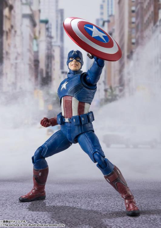 SH Figuarts Marvel Avengers Assemble Captain America