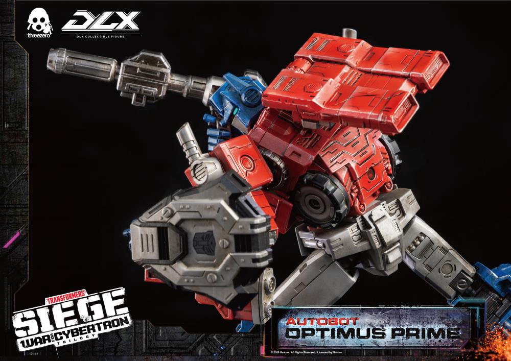 Threezero DLX Transformers Siege War for Cybertron Optimus Prime