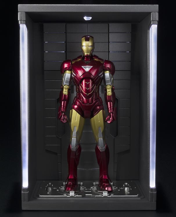 SH Figuarts Marvel Iron Man Mark 6 with Hall of Armor