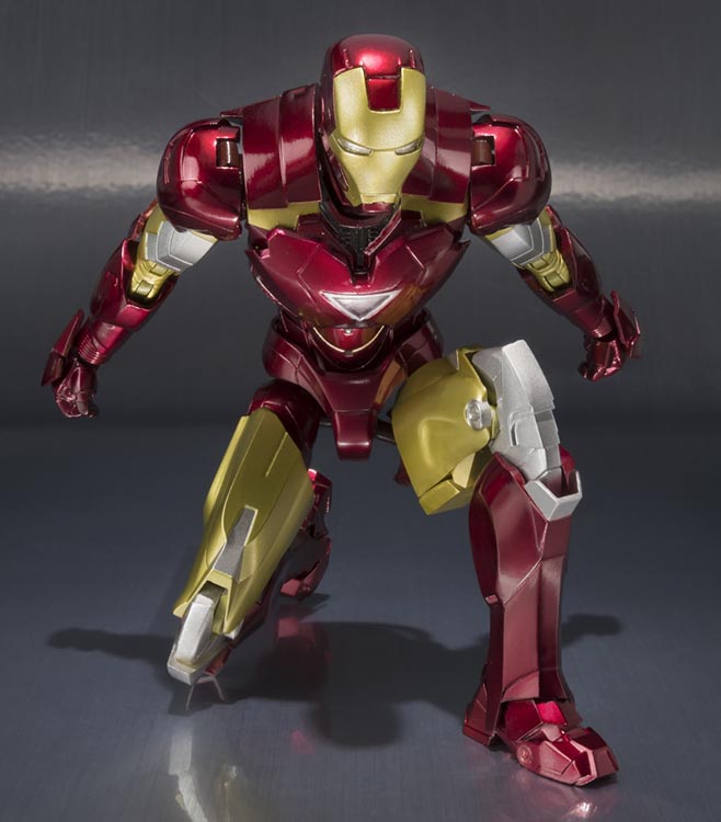 SH Figuarts Marvel Iron Man Mark 6 with Hall of Armor