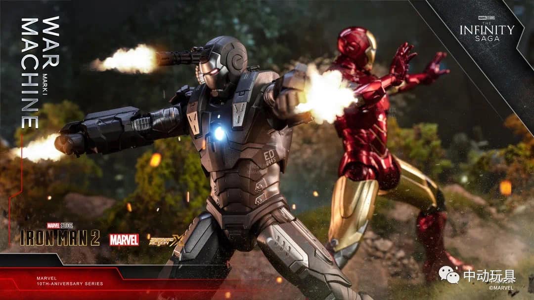 ZD Toys Marvel Infinity Saga War Machine Mark 1