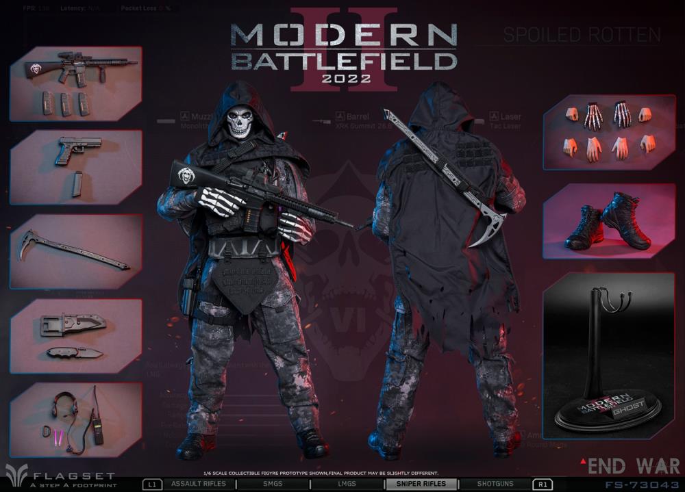 Flagset 1/6 FS73043 Modern Battlefield End War II Grim Reaper