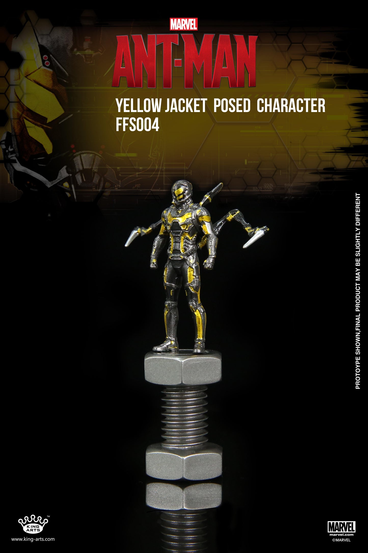 King Arts Format Figure Series Marvel Ant-Man Yellow Jacket