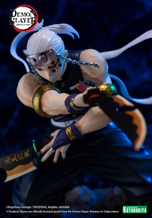 Kotobukiya Artfx-J Demon Slayer Tengen Uzui with Bonus Part