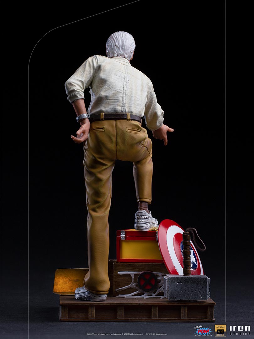 Iron Studios Art Scale 1/10 Marvel Stan Lee Deluxe