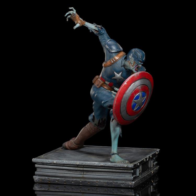 Iron Studios Art Scale 1/10 Marvel What If Zombie Captain America