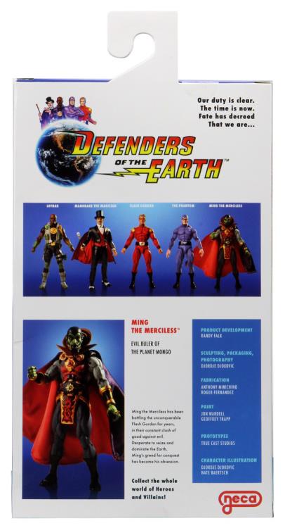 [BUNDLE] Neca Ultimate Defenders of the Earth Set [Box may have minor dents]