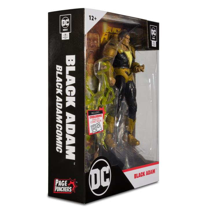 McFarlane Toys DC Direct Page Punchers Black Adam Comic - Black Adam