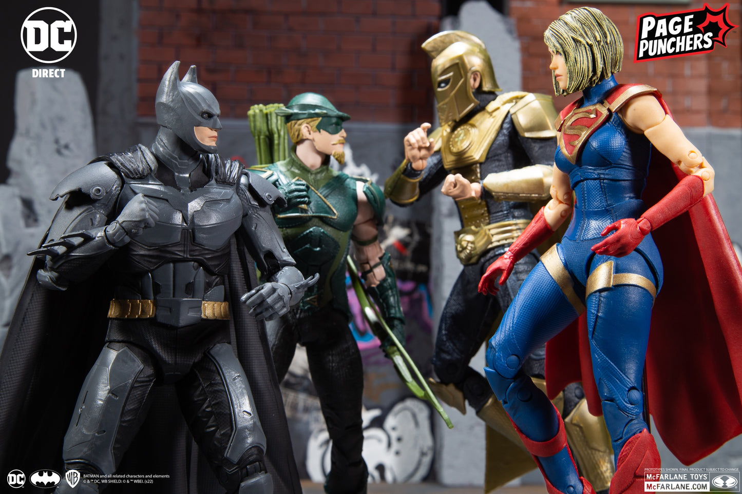 McFarlane Toys Page Punchers DC Direct with Comic Injustice 2 Dr. Fate