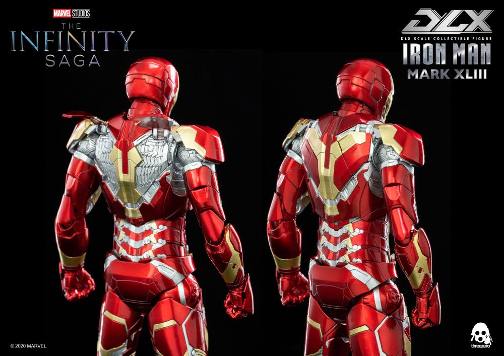 Threezero DLX Marvel Avengers Age of Ultron Iron Man Mark 43