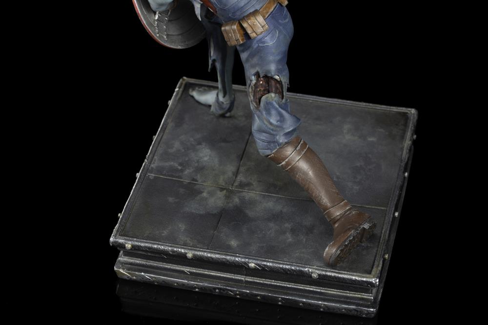 Iron Studios Art Scale 1/10 Marvel What If Zombie Captain America
