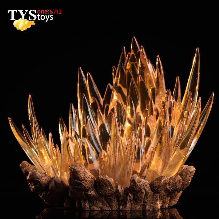 TYSToys Diorama Saiyan Warrior Burst Platform