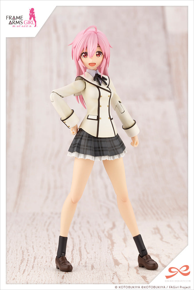 Kotobukiya Sousai Shojo Teien Ao Gennai [Wakaba Girls High School Winter Clothes] Dreaming Style Happy Monochrome