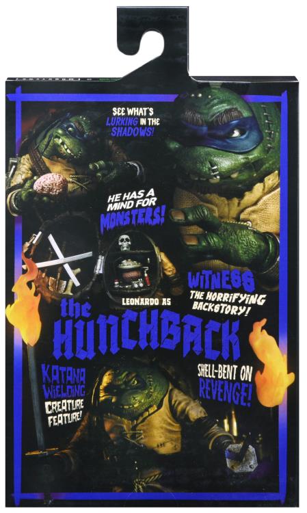 Neca Ultimate Universal Monsters x Teenage Mutant Ninja Turtles Leonardo as Hunchback