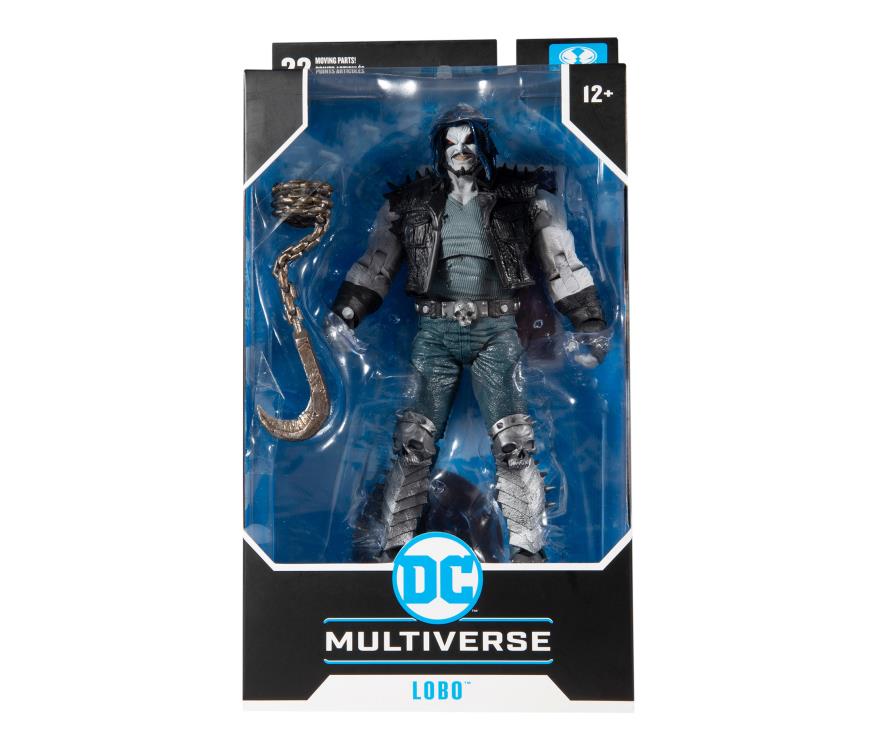 [BUNDLE] McFarlane Toys DC Multiverse Lobo + Superman The Animated Series Black Suit Superman