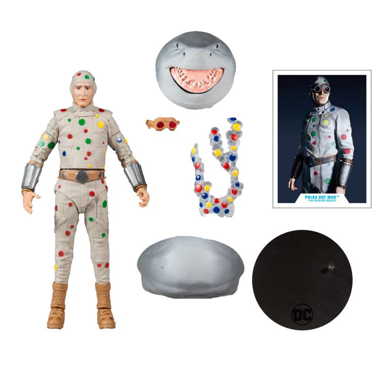 McFarlane Toys DC Suicide Squad Polka-Dot Man [King Shark BAF included]