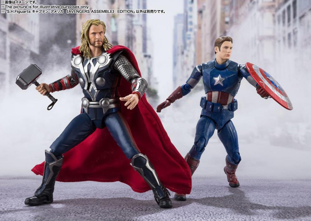 SH Figuarts Marvel Avengers Assemble Captain America