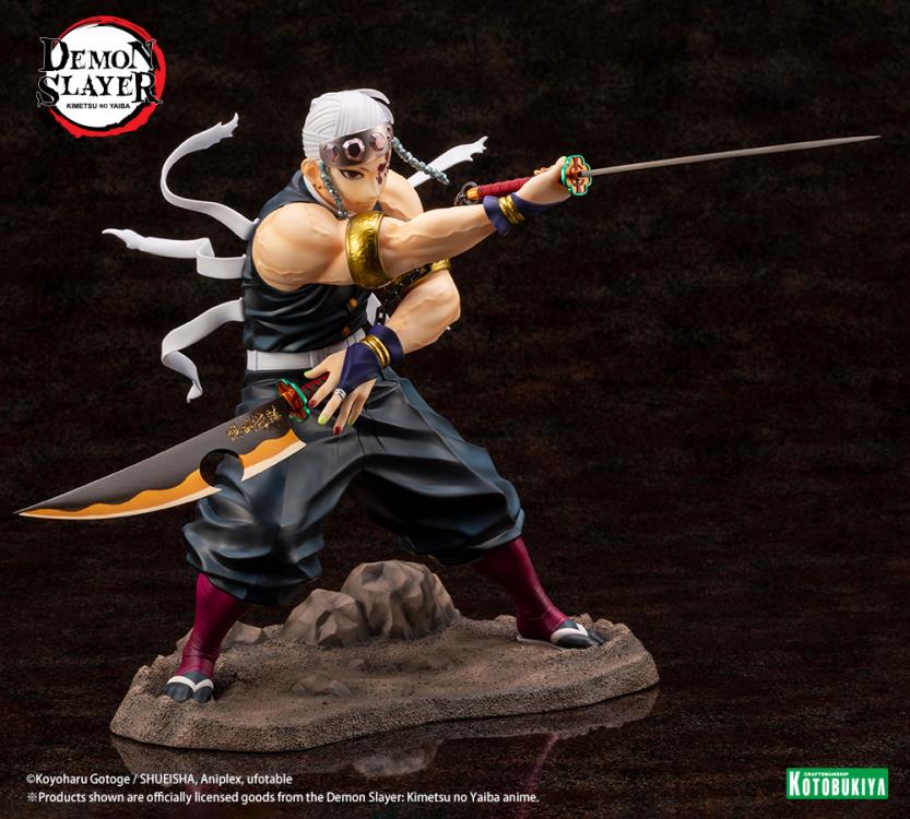 Kotobukiya Artfx-J Demon Slayer Tengen Uzui with Bonus Part