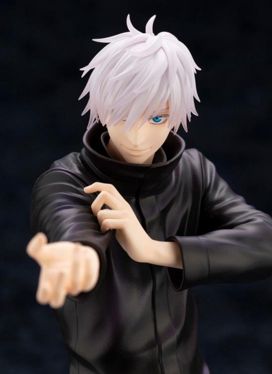 Kotobukiya Artfx-J Jujutsu Kaisen Satoru Gojo [With Bonus Face Plate]