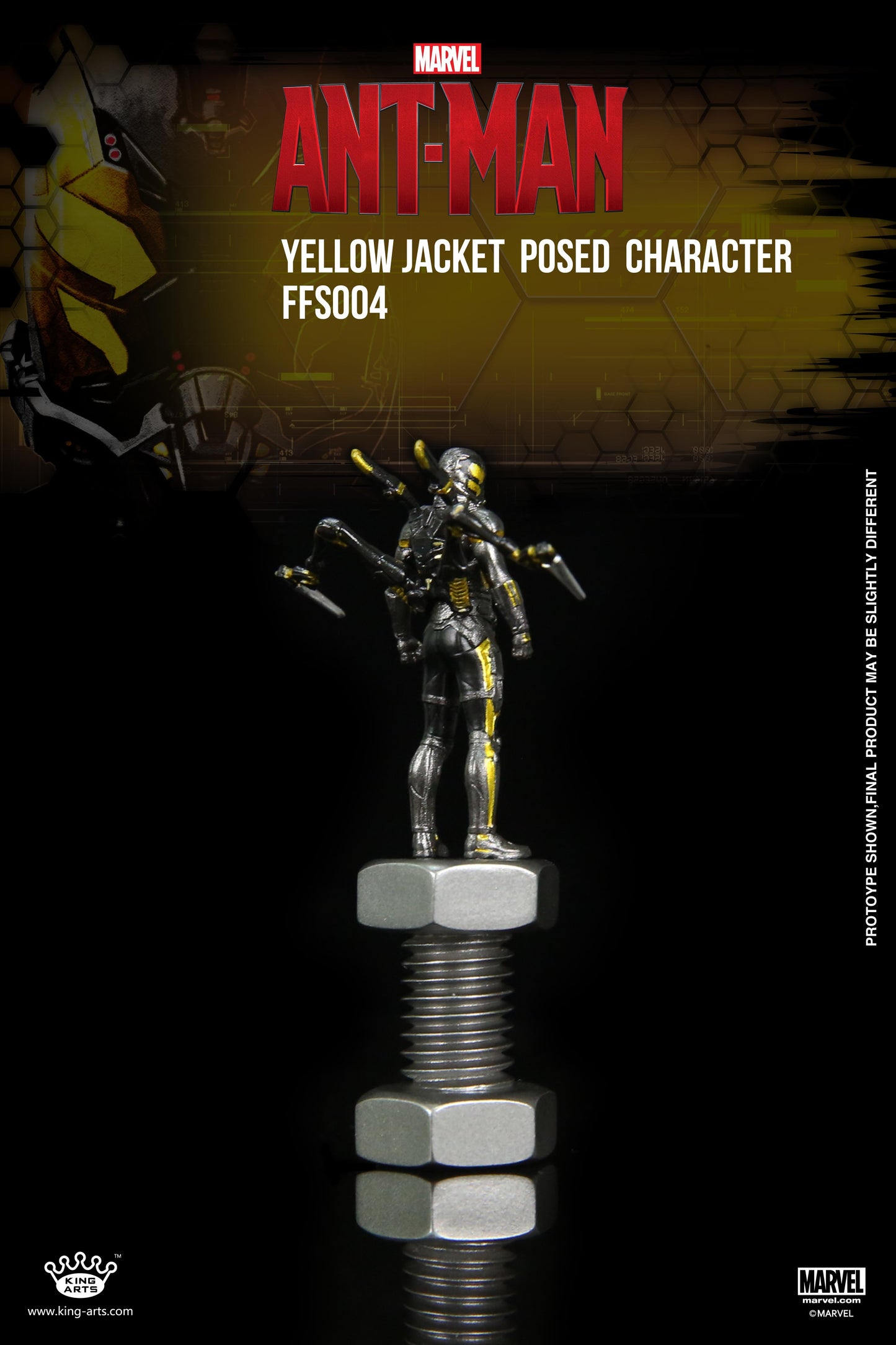 King Arts Format Figure Series Marvel Ant-Man Yellow Jacket