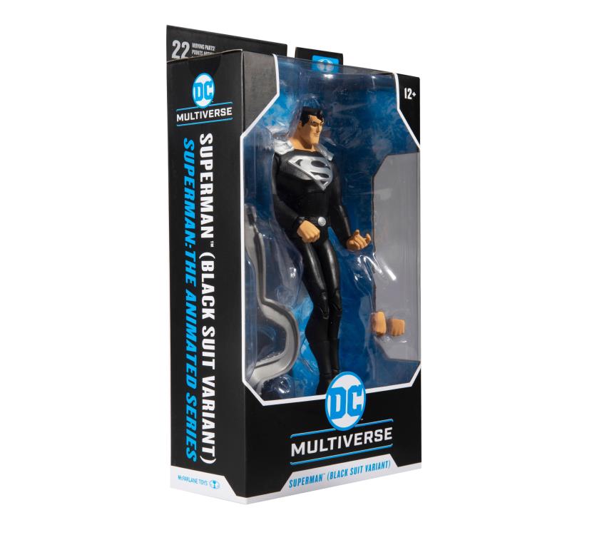 McFarlane Toys DC Animated Superman Black Suit