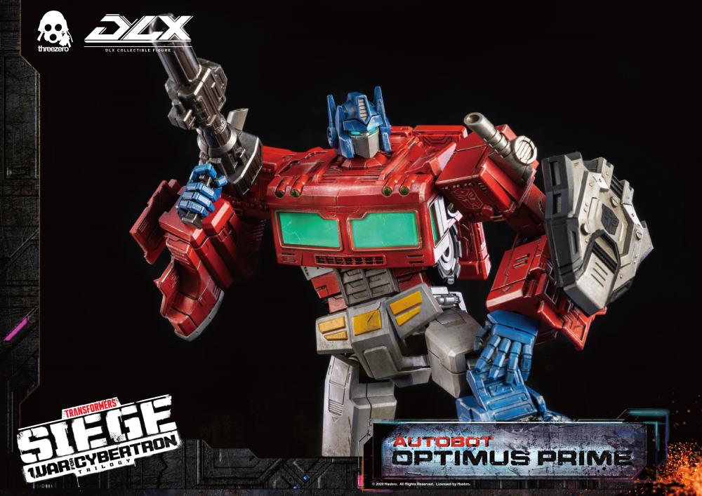 Threezero DLX Transformers Siege War for Cybertron Optimus Prime