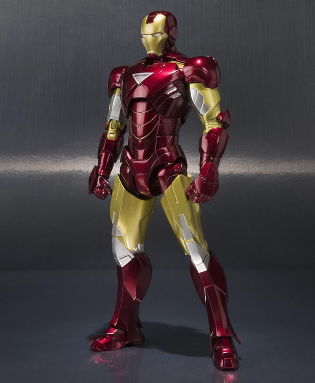 SH Figuarts Marvel Iron Man Mark 6 with Hall of Armor