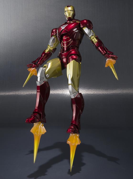 SH Figuarts Marvel Iron Man Mark 6 with Hall of Armor