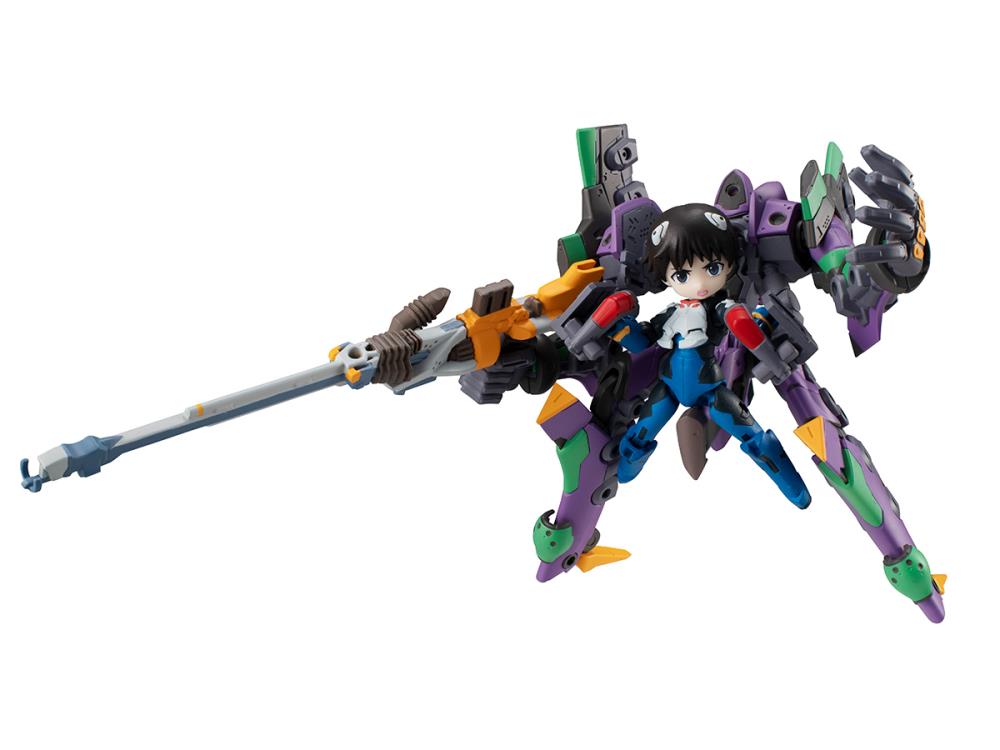 Megahouse Desktop Army Evangelion Eva-01 and Shinji Ikari