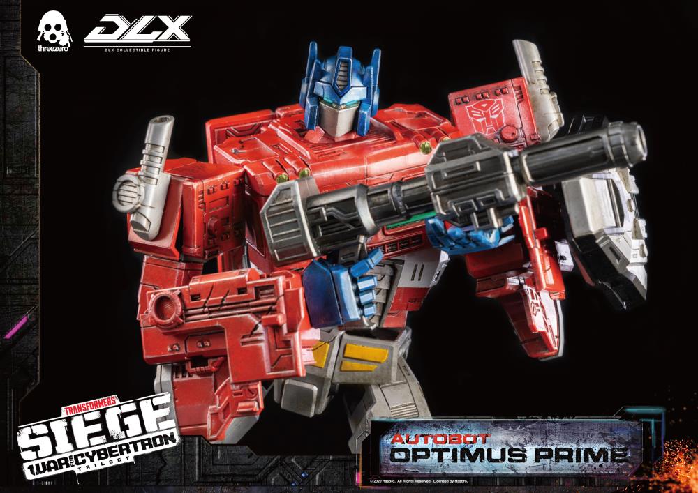 Threezero DLX Transformers Siege War for Cybertron Optimus Prime