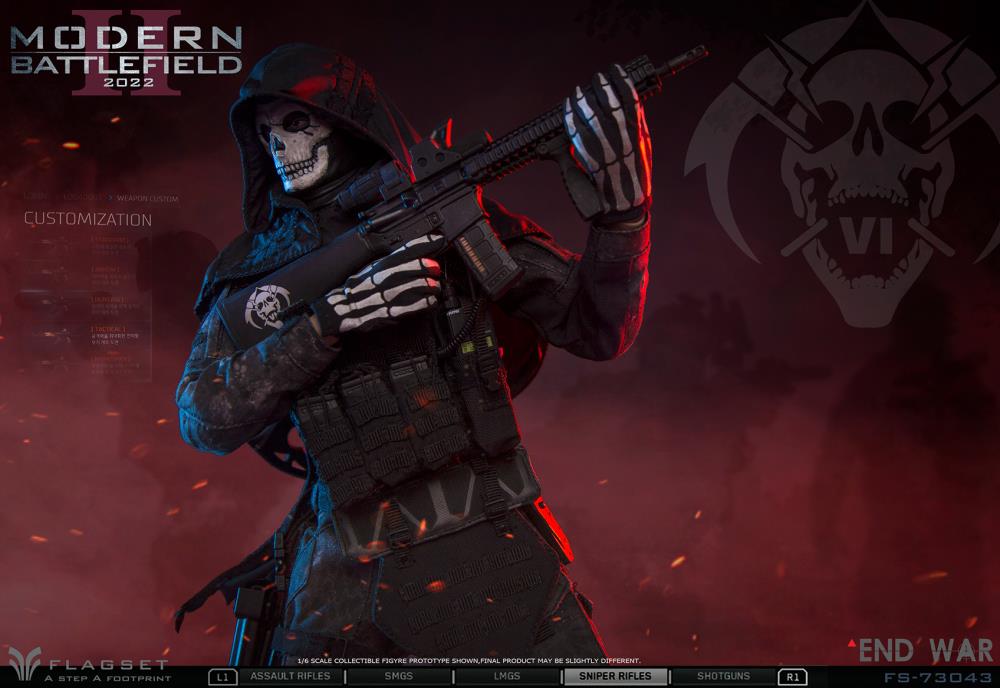 Flagset 1/6 FS73043 Modern Battlefield End War II Grim Reaper