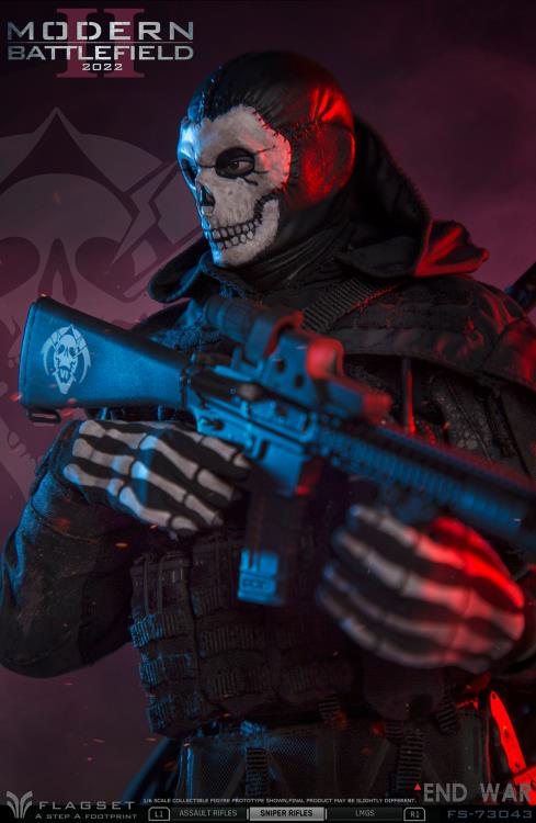 Flagset 1/6 FS73043 Modern Battlefield End War II Grim Reaper